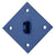 CRL Diamond Mounting Plate for 12 mm Rods, Custom Color