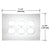 CRL Clear Triple Duplex Acrylic Mirror Sheet