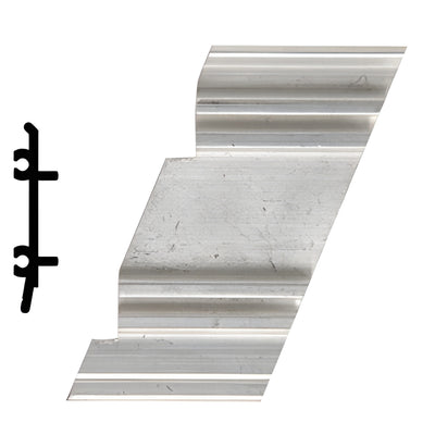 CRL-U.S. Aluminum 135° Right-Hand Inside Corner Anchor Clip, 4-Pack