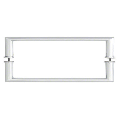 CRL 18" Chrome Back-to-Back Oval/Round Towel Bar