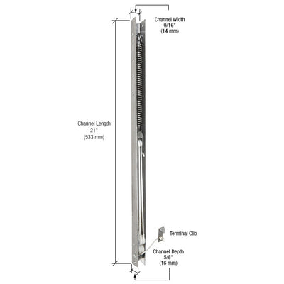 CRL 21" Window Channel Balance - 2030 or 20-3