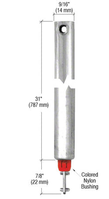CRL 31" Tubular Spiral Tilt Window Balance Red Bushing