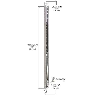 CRL 32" Window Channel Balance - 3150 or 31-5