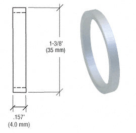 CRL Aluminum .157" Straight Cylinder Ring