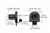 CRL Black Chrome Single Glass Door Lock - Randomly Keyed