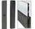 CRL Black Powder Coated 4" Split Square End Cap
