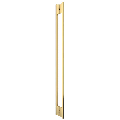 CRL Brushed Bronze 60" Hollow Premium Handle C-Style