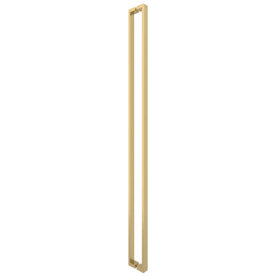 CRL Brushed Bronze 60" Hollow Premium Handle U-Style