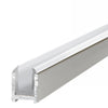 CRL Brushed Nickel Dry Glaze U-Channel With Vinyl