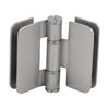 CRL Brushed Nickel Zurich 07 Series Glass-to-Glass Inline Outswing Hinge