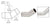 CRL Brushed Stainless 147 Degree Flush Angle for 1-1/2" Tubing