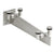CRL Brushed Stainless 24" Glass Awning Sloped Wall Bracket