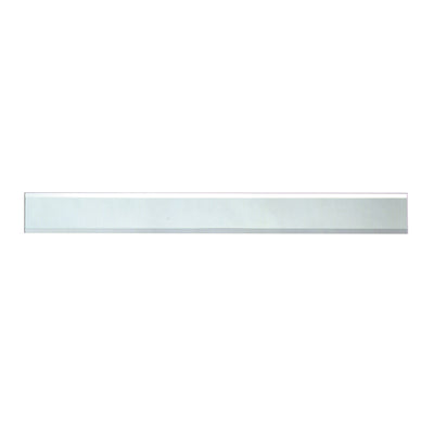 CRL Clear Mirror Glass 2" x 44" Strips Beveled Only on 2 Long Sides