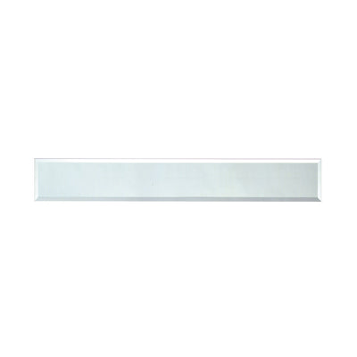 CRL Clear Mirror Glass 4" x 34" Strips Beveled on All 4 Sides