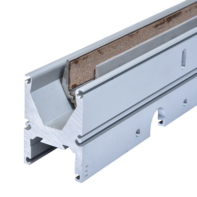 CRL DRX™ Assembled Rail Body for 5/8" Glass Thickness