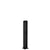 CRL Matte Black 12" 3-Way Design Series Partition Post