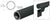 CRL Matte Black Quick Connect 1-1/2" Diameter Aluminum Hand Rail
