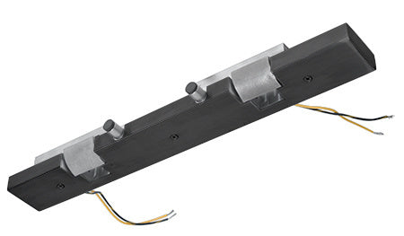 CRL Matte Blackl Electric Strike Keeper for Double Doors- Fail Secure