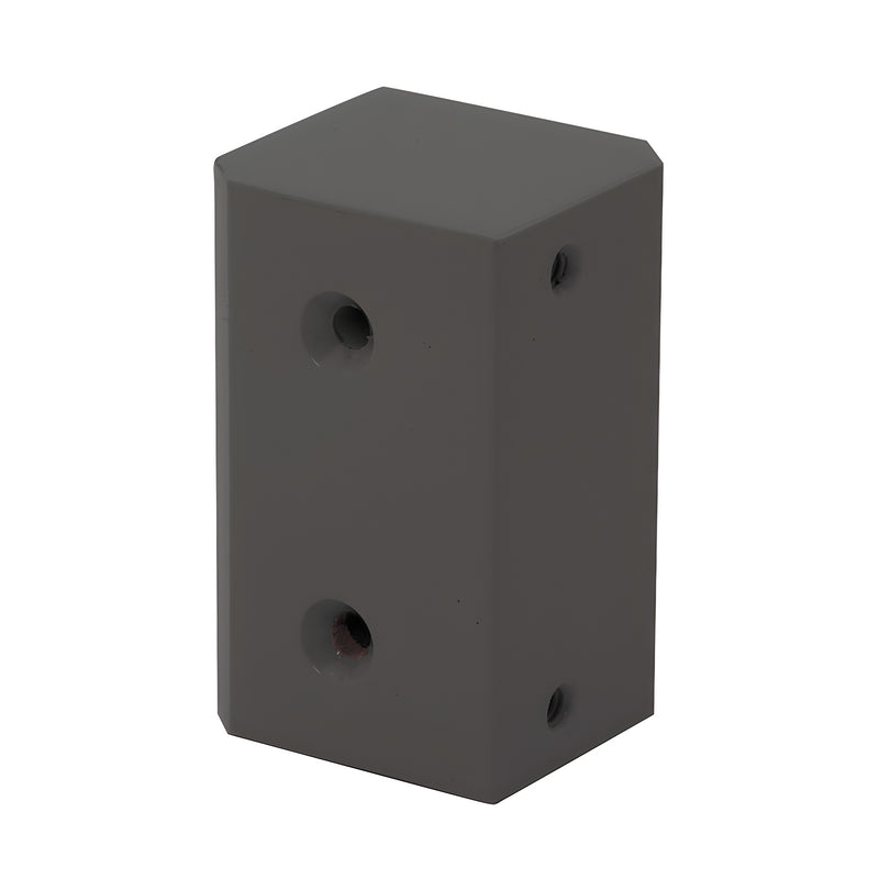 CRL Matte Bronze Surface Mount Strike Plate Block