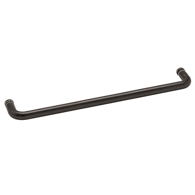 CRL Oil Rubbed Bronze 18" BM Series Single-Sided Towel Bar Without Metal Washers