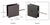 CRL Oil Rubbed Bronze Square Wall Mount Movable Transom Clamp