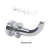 CRL Polished Chrome Designer Robe Hook