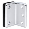 CRL Polished Chrome Pinnacle and Prima Series Wall Mount Bracket