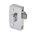 CRL Polished Chrome Sliding Glass Door Lock with Indicator for 5/16" to 1/2" Glass