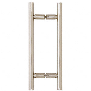 CRL Polished Nickel 8" Ladder Style Back-to-Back Pull Handles