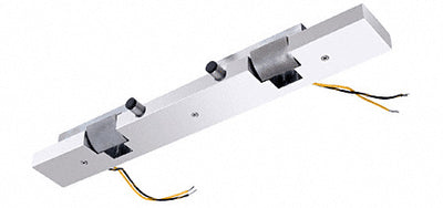CRL Polished Stainless Electric Strike Keeper for Double Doors - Fail Safe