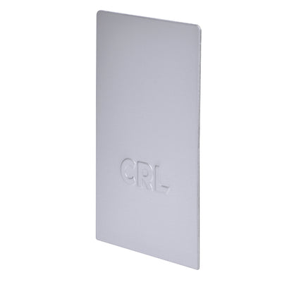 CRL Satin Anodized End Caps for B7S Series Heavy-Duty Square Base Shoe