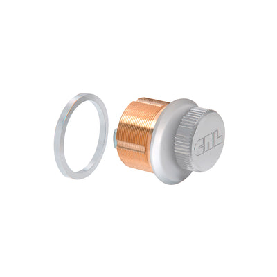 CRL Satin Anodized Mortised Low Profile Thumbturn