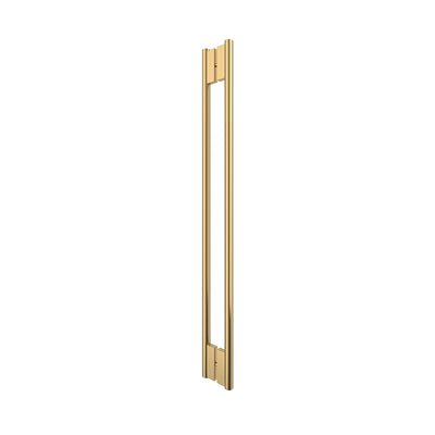 CRL Satin Brass 48" Hollow Premium Handle C-Style