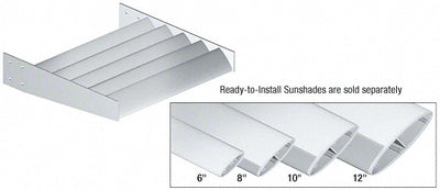 CRL Silver Metallic 12" Airfoil Blade - 146" Length