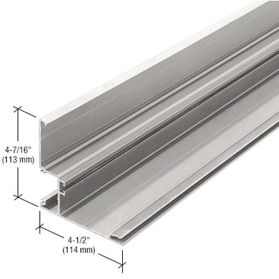 CRL-U.S. Aluminum 90 Degree Outside Corner Half Section - 24'-2", Clear Anodized Class 1
