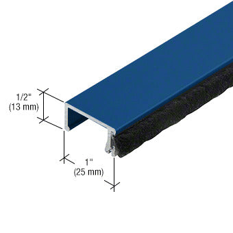 CRL-U.S. Aluminum Applied Door Stop, Custom Paint, 21'-2"