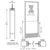 CRL-U.S. Aluminum Clear Anodized 250 Series Narrow Stile (LHR) HLSO Single 3'0 x 7'0 Offset Hung with Pivots for Surf Mount Closer Complete Door Std. Lock and 9-1/2" Bottom Rail