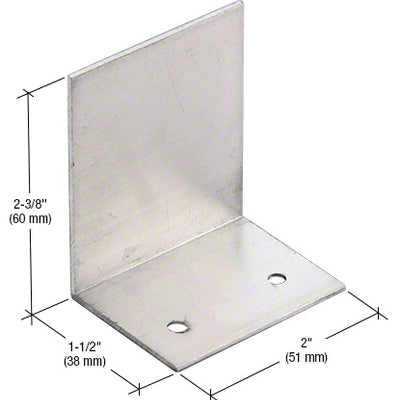 CRL-U.S. Aluminum End Dam for OS175 and OS175SG Window Wall Systems- 20/Pk