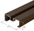 CRL-U.S. Aluminum Head Mullion, Bronze Black Anodized - 24'-2"