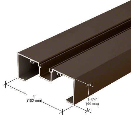 CRL-U.S. Aluminum Head Mullion, Bronze Black Anodized - 24'-2"