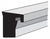 CRL-U.S. Aluminum Interior Replacement EPDM Sponge Gasket for Spandrel Glazing- 200'/RL