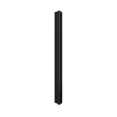 CRL 48-inch Matte Black O-Style Hollow Glass Door Pull Handle