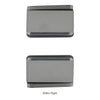 CRL Prima PPH0151BN brushed nickel 5 pre-set solid brass shower door hinge for 8-10mm glass.