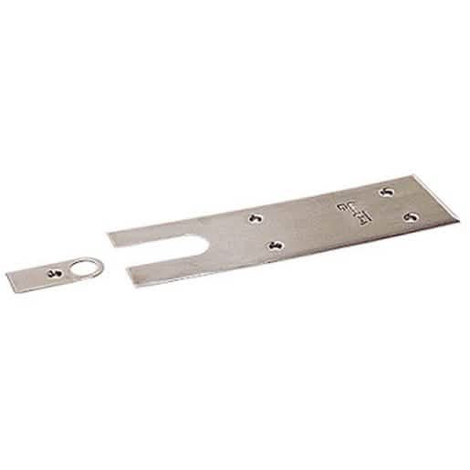CRL Brushed Stainless Cover Plates for Jackson® 900 Series Floor Closer - Modern and Durab