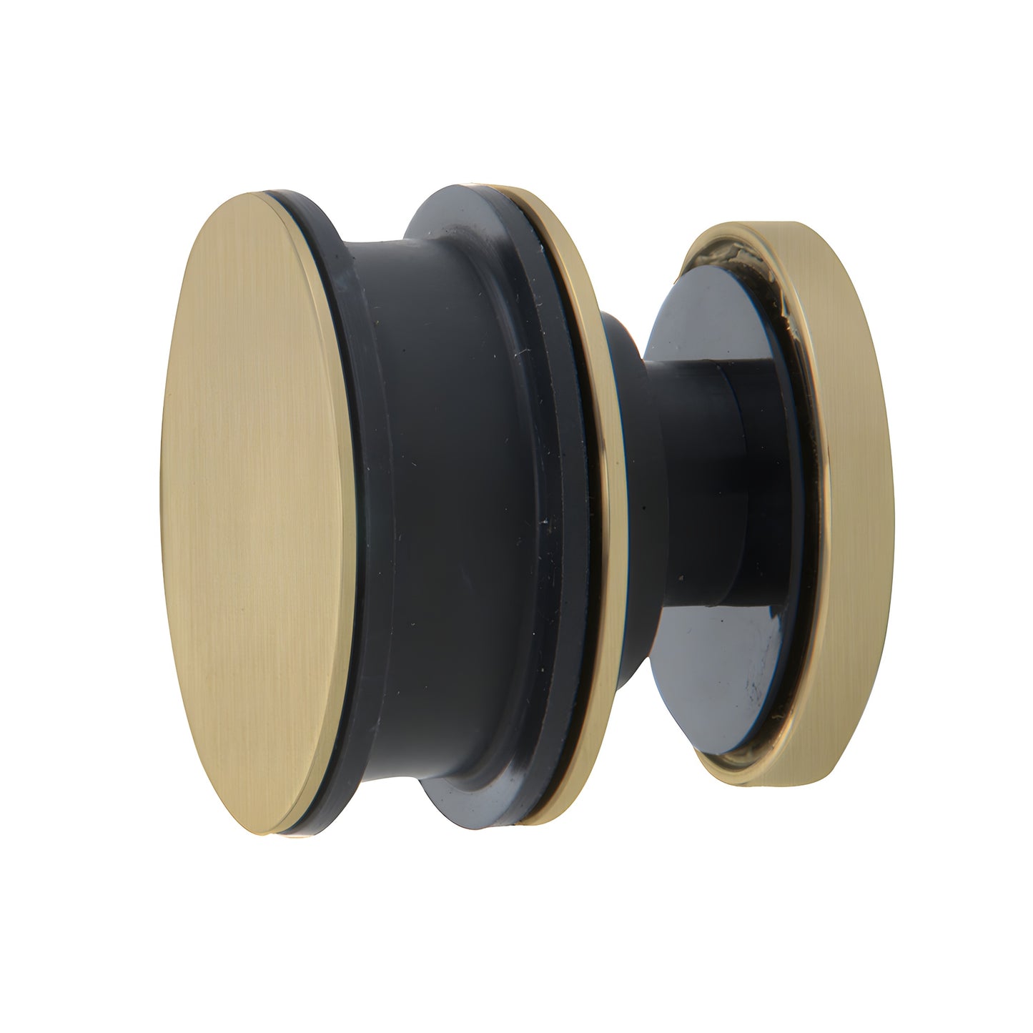 Brushed bronze stainless-steel replacement roller for Serenity SER78 sliding glass shower door (SKU: SERNR1BBRZ)