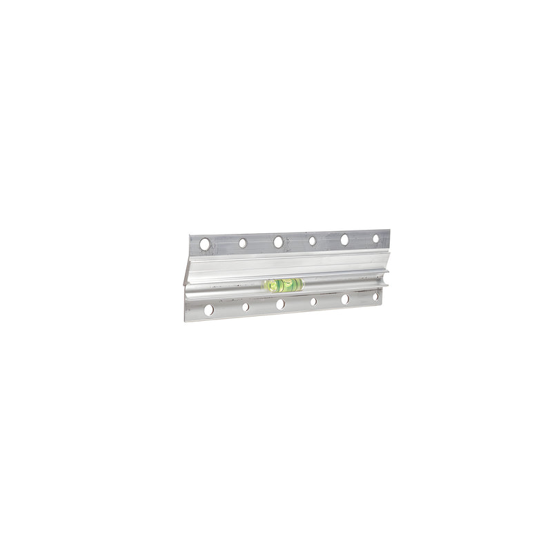 Hangman HP6 6" aluminum picture/mirror hanging bracket with built-in bubble level, holds 75 lb.