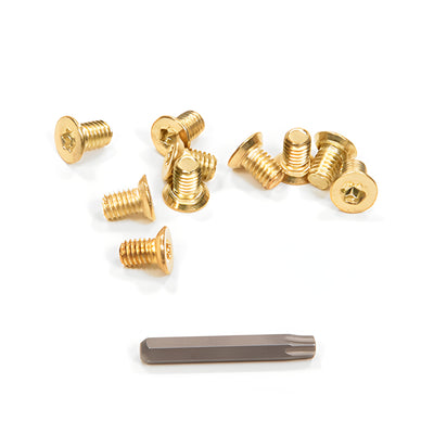 CRL Polished Brass Essence® Bottom Track Replacement Screws