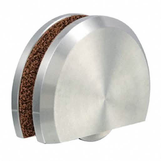 CRL Brushed Stainless GSDH Bottom Roller for smooth glass door operation and durability.