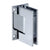 CRL Geneva 537 Polished Chrome Shower Wall-Mount Hinge 5° Offset