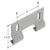 CRL Sliding Shower Door Hook Guide - Replacement Roller Guide